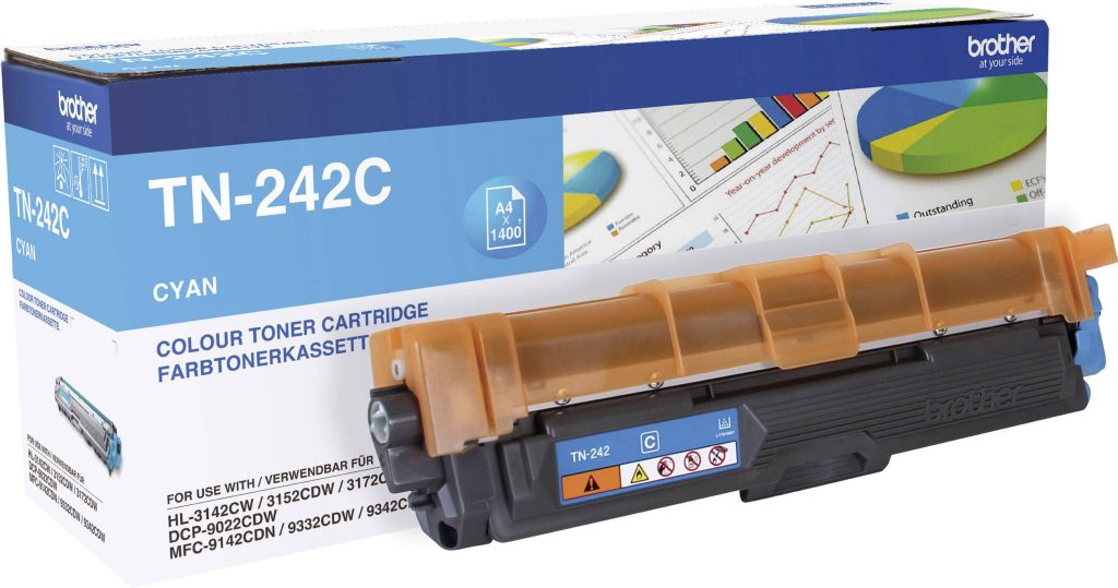Brother TN242BK Black 2500 Pages Original Toner