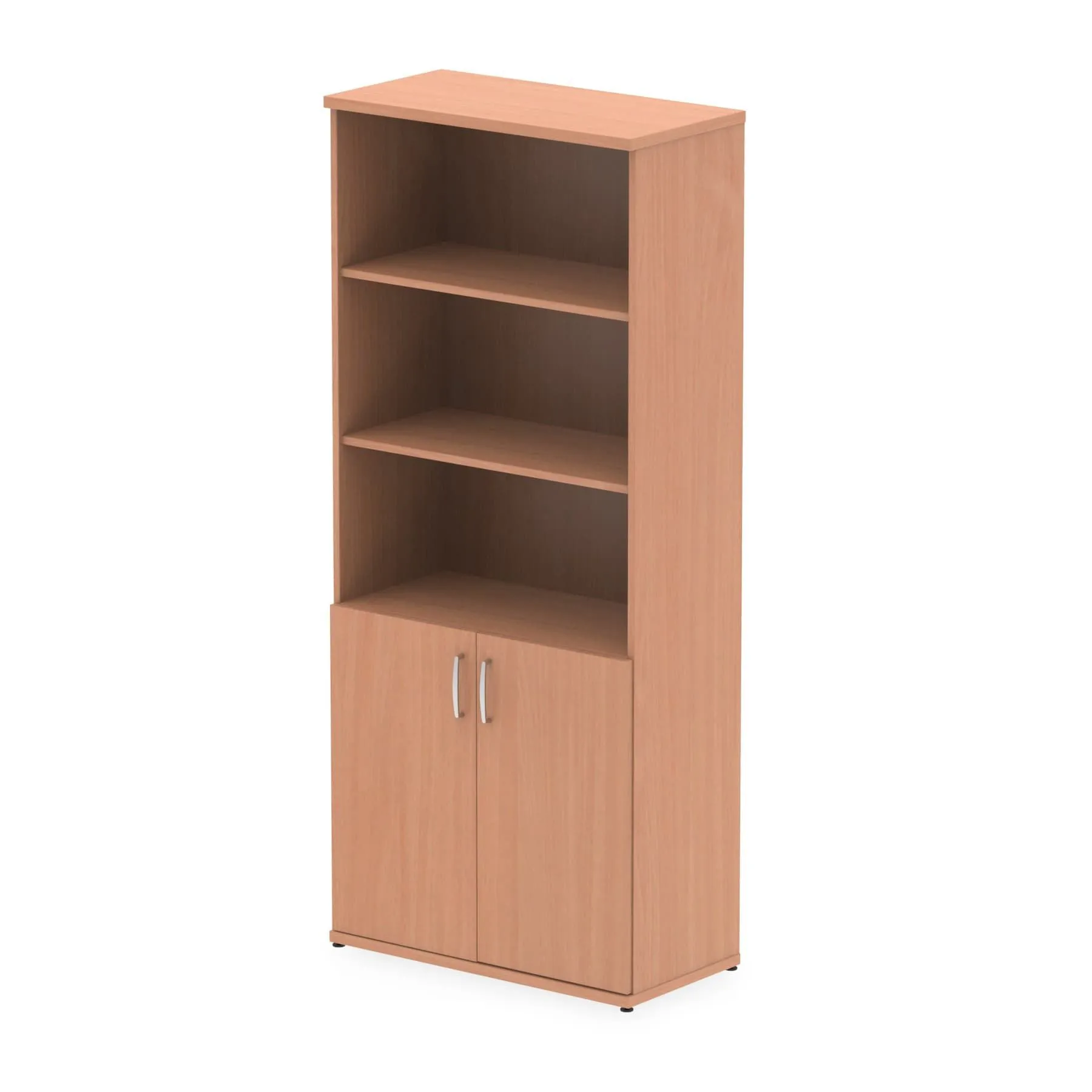 Impulse 2000mm Open Shelves Cupboard Beech
