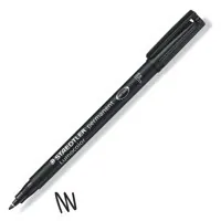 STAEDTLER Lumocolour OHP Pens Black PK10