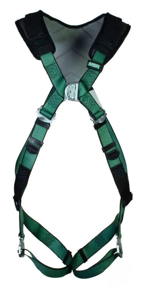 MSA XL V-Form + Back / Chest D-Ring Bayonet Harness XL