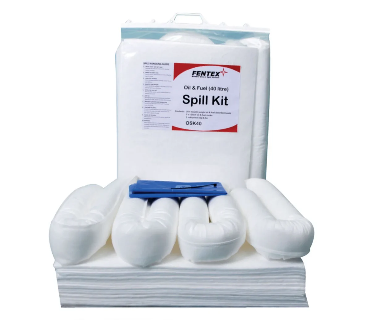 Fentex Oil & Fuel Spill Kit 40Ltr
