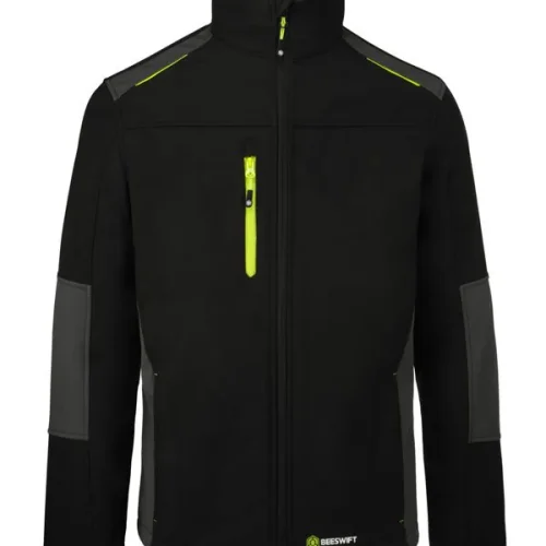 Flex Softshell Jacket Two-Tone Black/Grey 4XL
